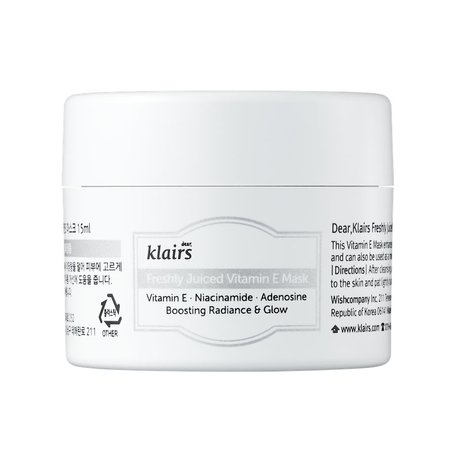 Klairs Freshly Juiced Vitamin E Mask 15ml - 0.5oz