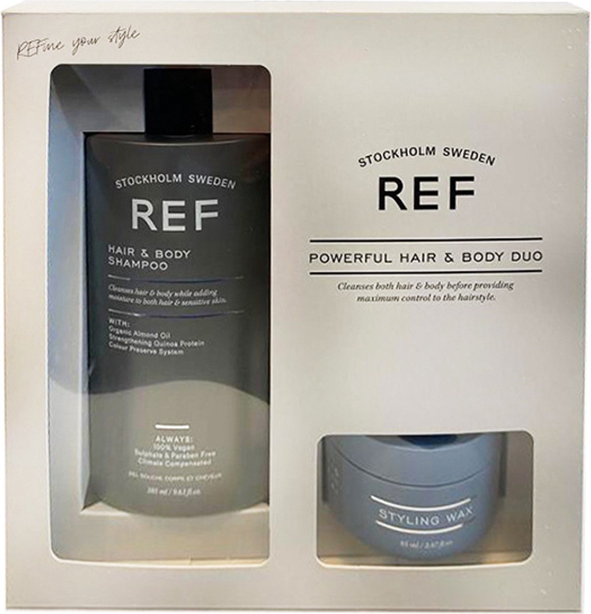 REF Powerful Hair & Body Duo Set